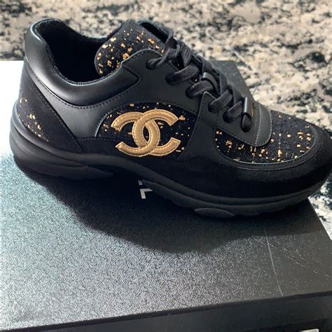 chanel trainers 2018 womens|authentic chanel loafers.